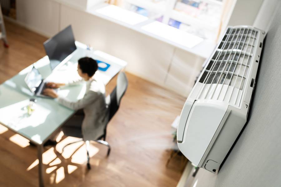 Installateur de climatisation pour bureaux et entreprises dans le Val-d’Oise 95 Installation de climatisation dans des bureaux professionnels dans le Val-d’Oise par Clim’ster