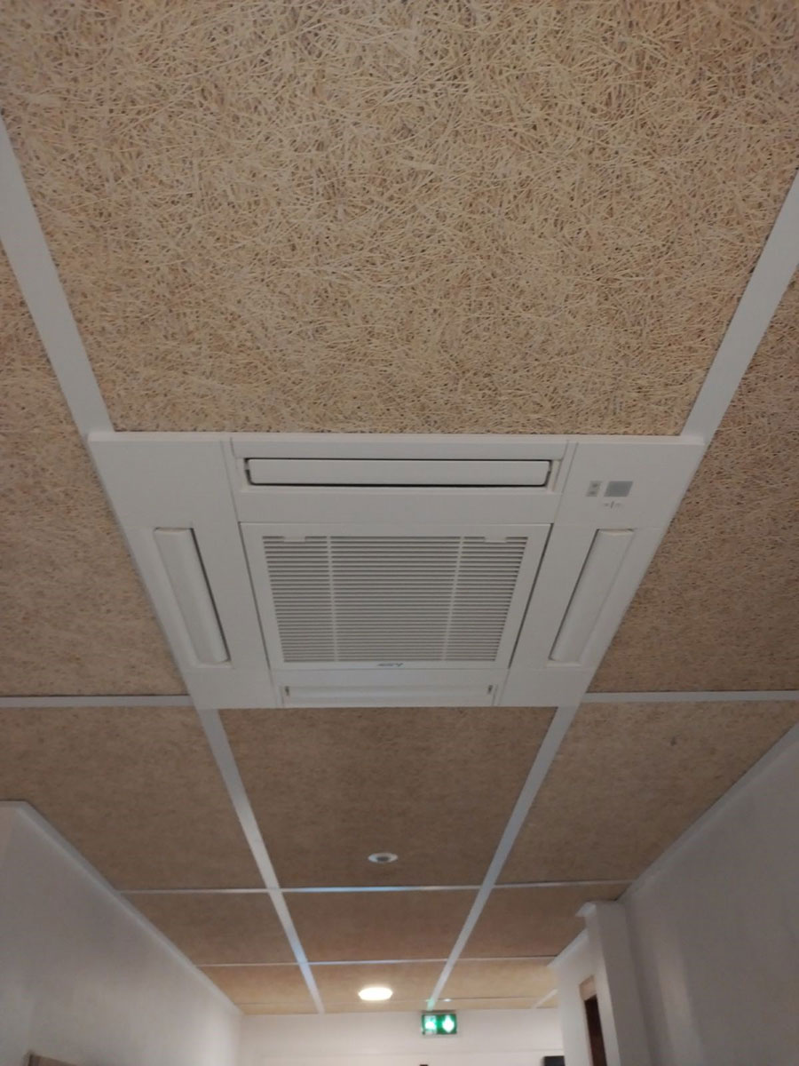 Installation climatisation cassette  image 2