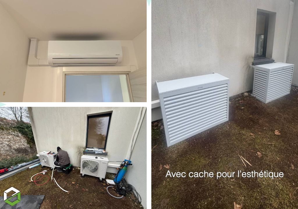 installation climatisation de la marque ATLANTIC &agrave; Cormeilles-en-Parisis