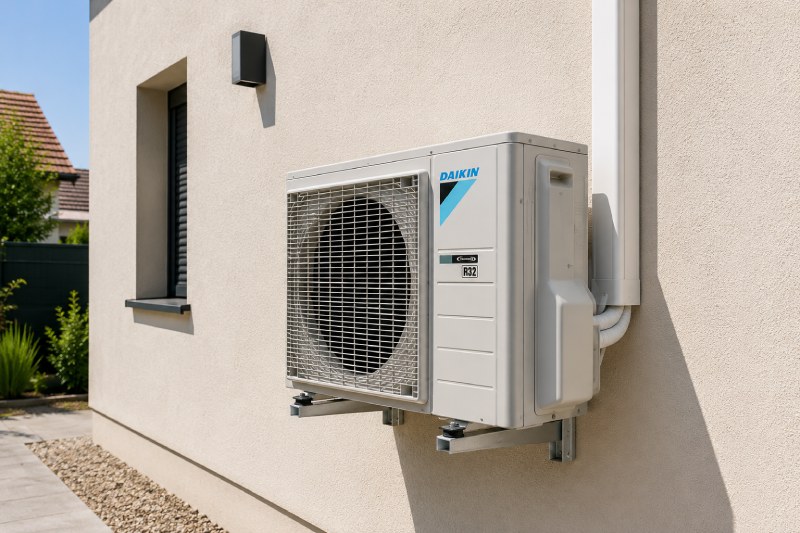 Climatisation réversible bi-split Gonesse Climatisation réversible bi-split Daikin avec unités intérieures dans un salon et une chambre à Gonesse